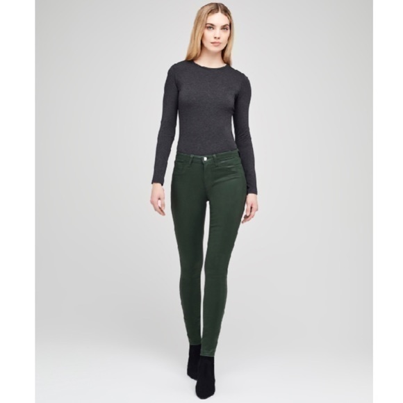 L Agence Marguerite High Rise Skinny Jeans